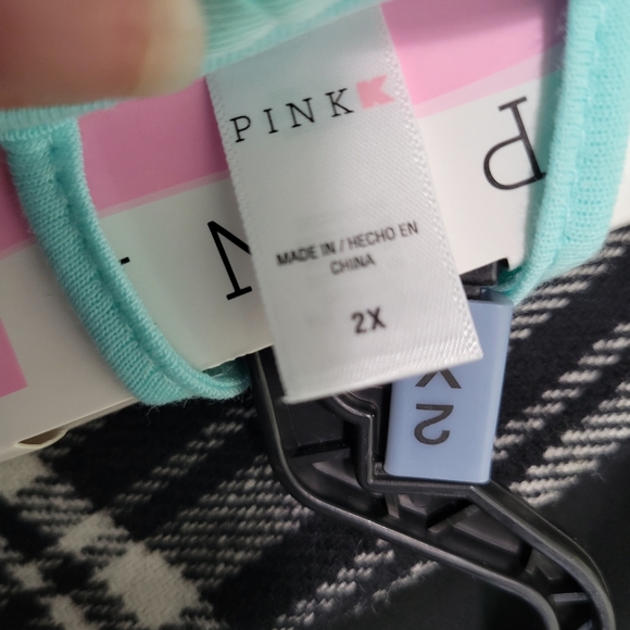 NWT Vintage Pink by Kmart Robe/Chemis Set Teal Floral Size 2XL Cotton Poly Blend - Picture 10 of 12